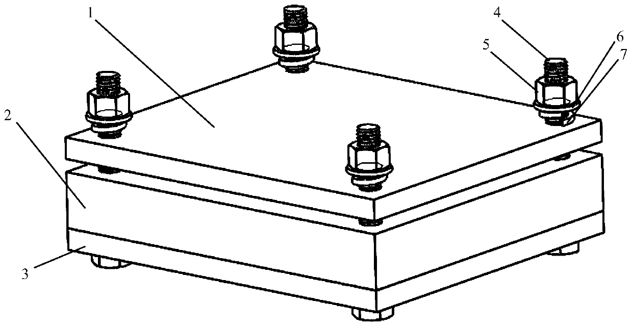 A bonding packaging method suitable for large-size, high-density structure metal microchannel heat sinks