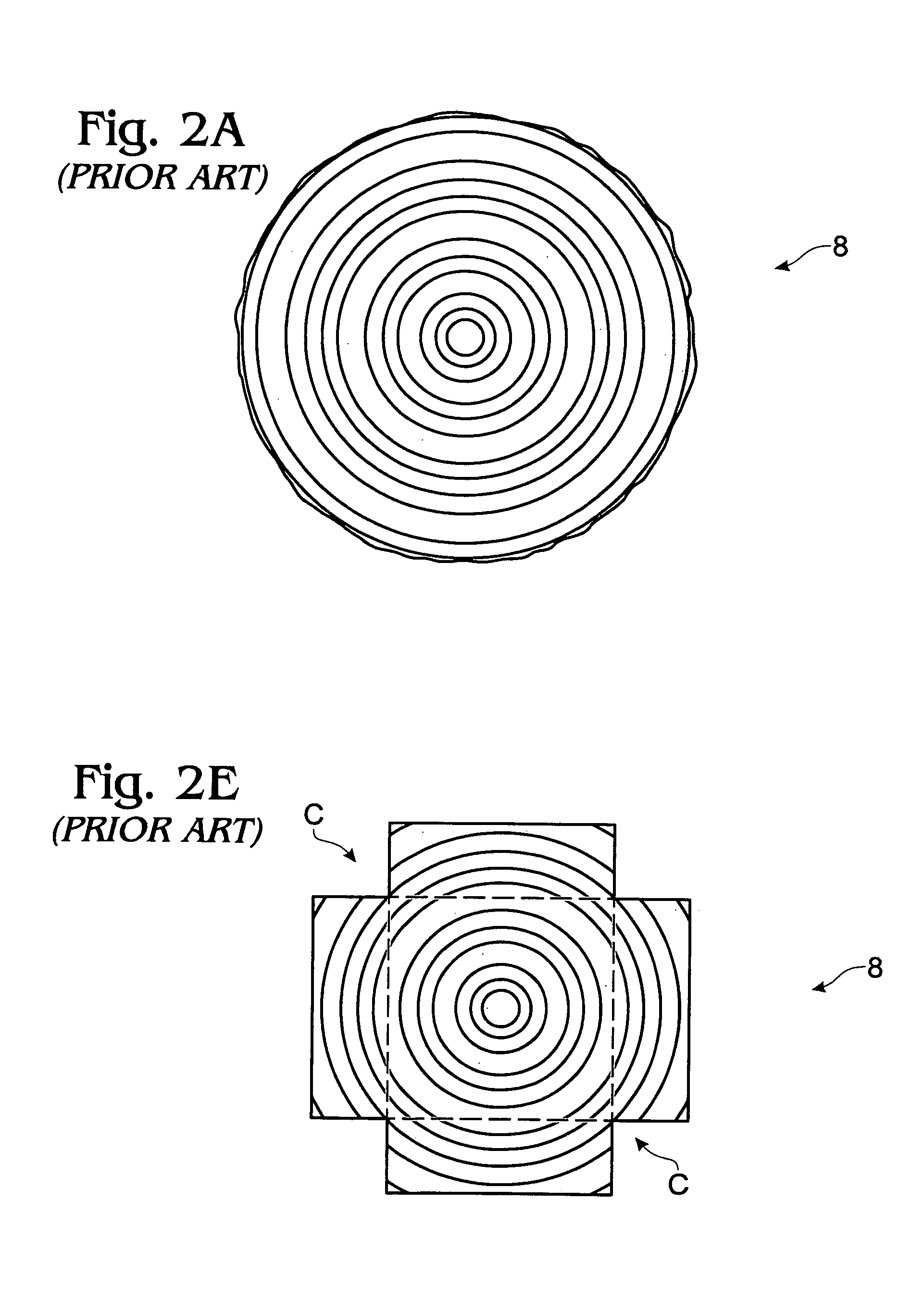 Wood cutting knife assembly providing improved knife stability