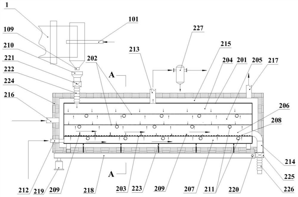 Device and method for metal oxide fine ore gas-based reduction