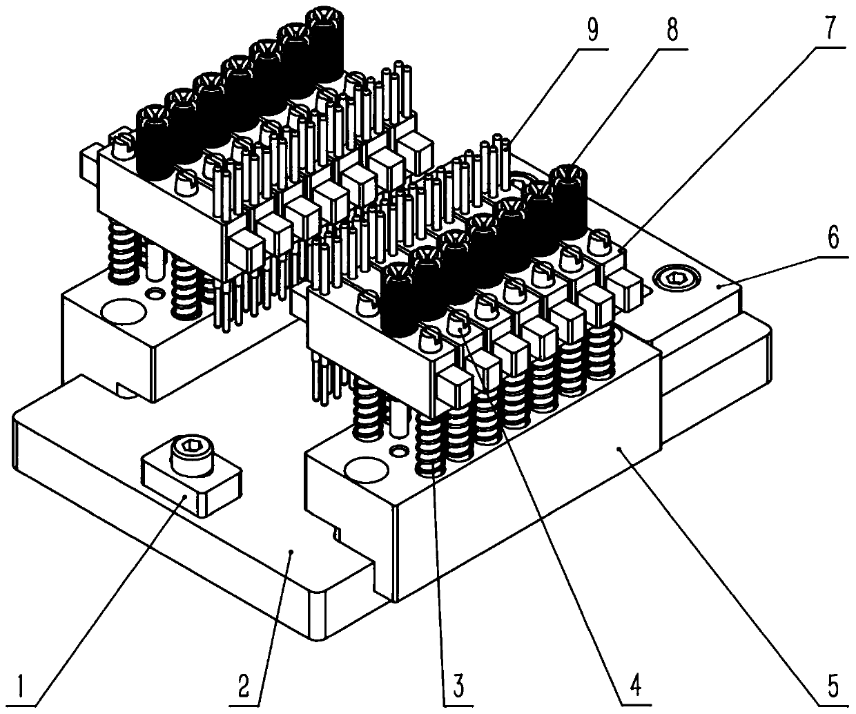 COS welding fixture for semiconductor laser