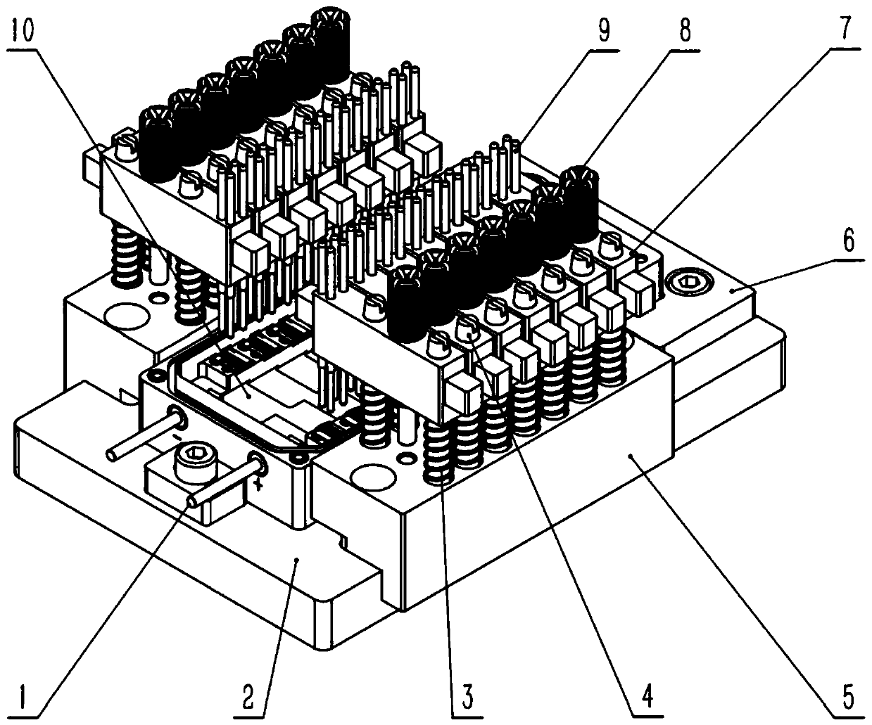 COS welding fixture for semiconductor laser