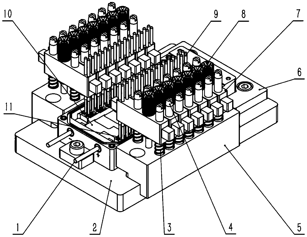 COS welding fixture for semiconductor laser