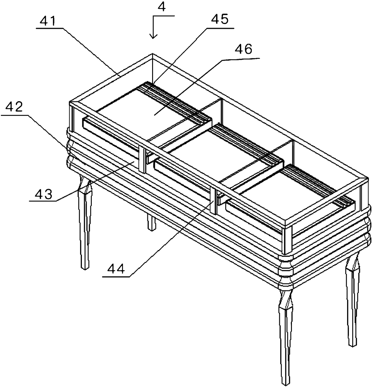 Control method of intelligent sales device of jewelry