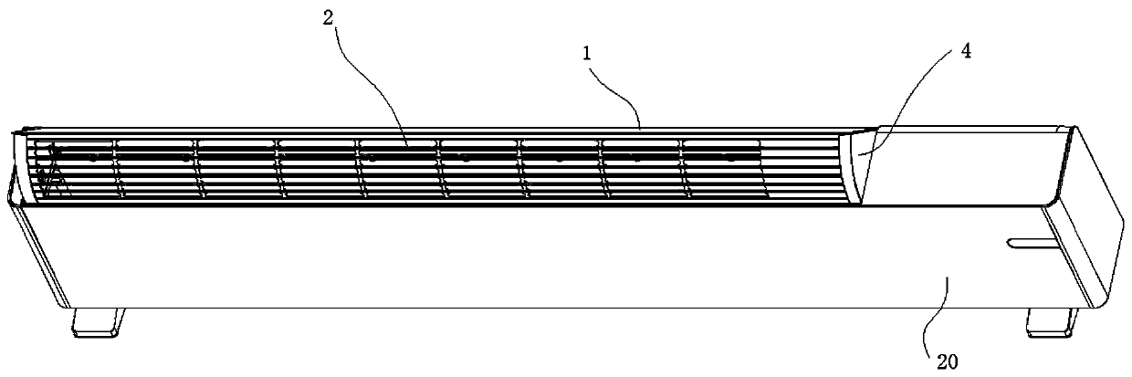 Flow guide structure and device with flow guide structure