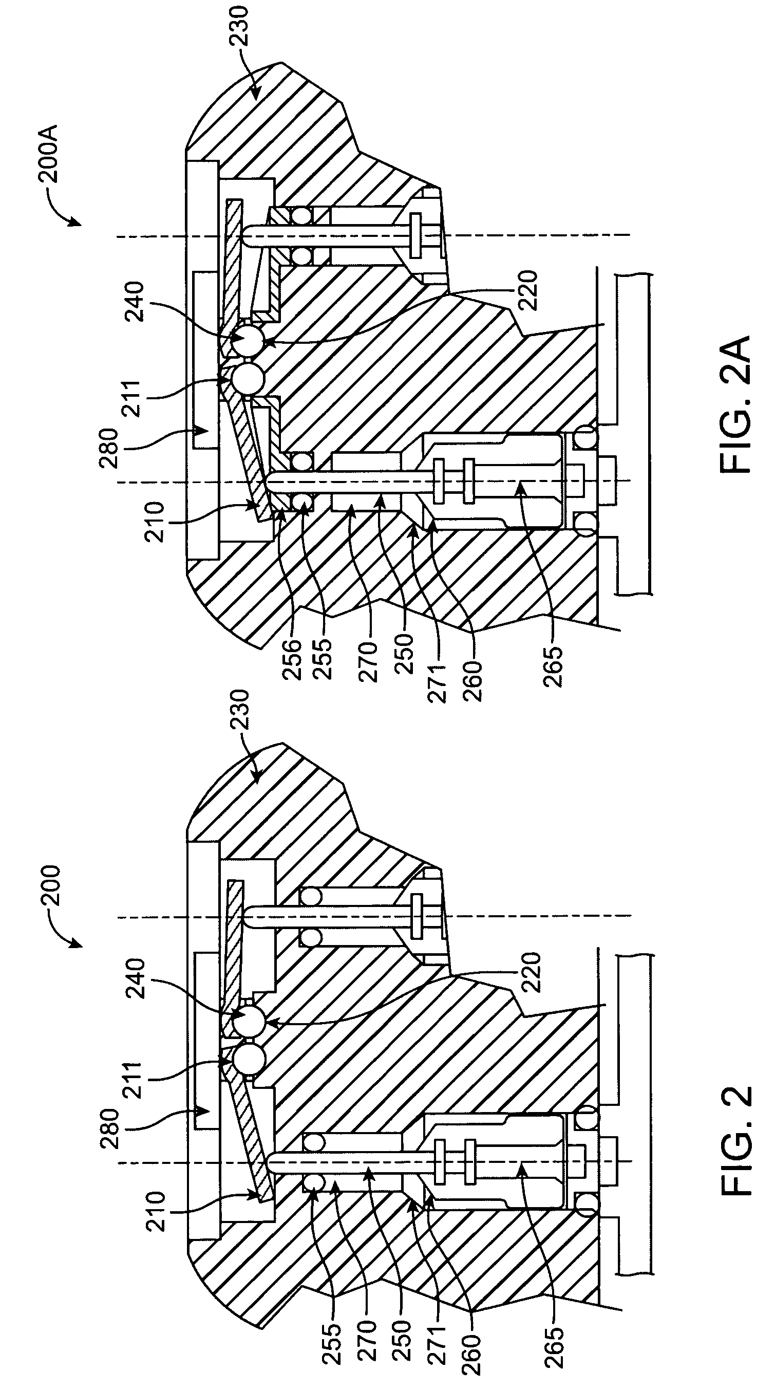 Beverage dispensing apparatus with butterfly plates and molded cluster bearings