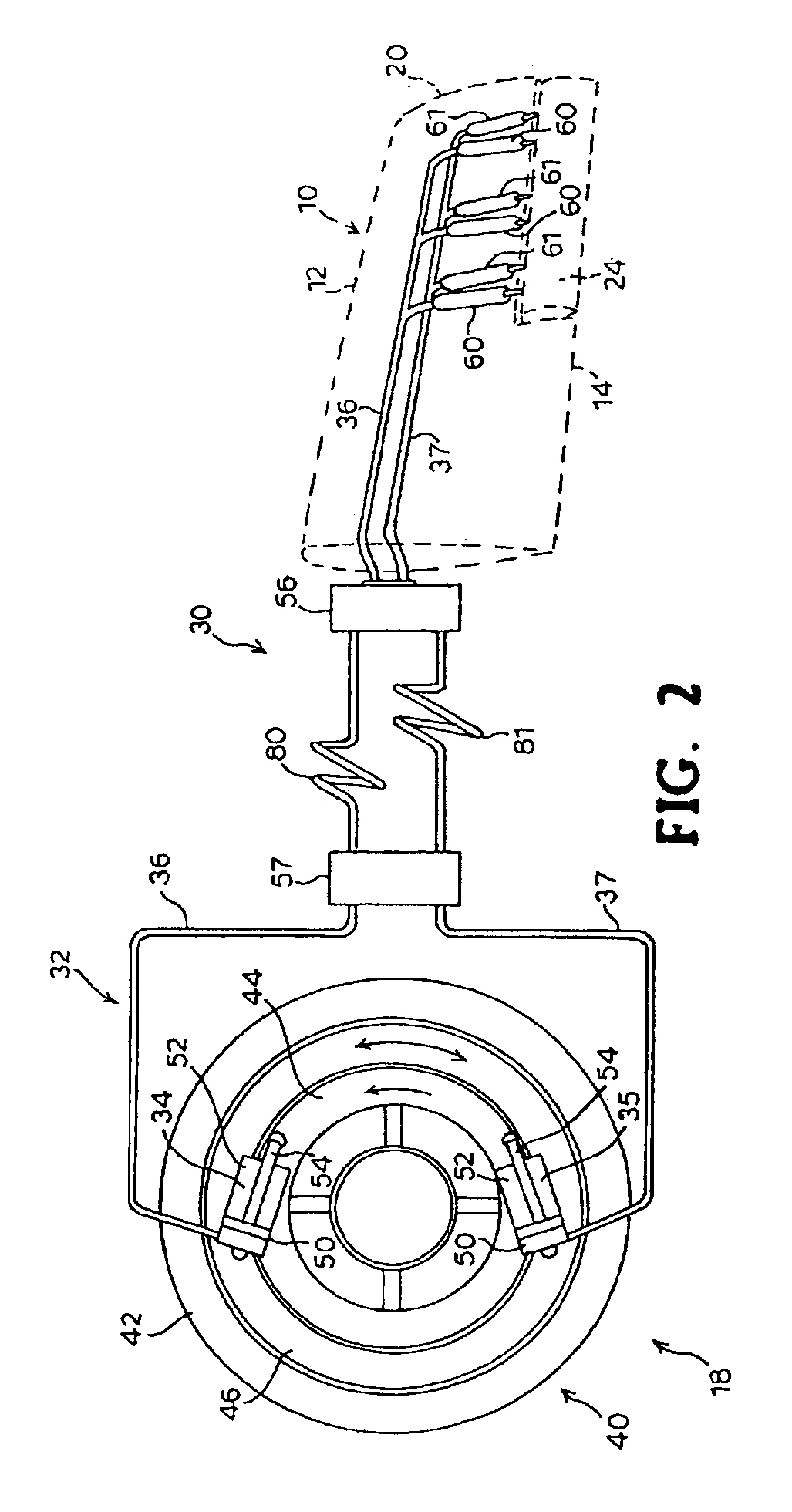 Fluid conduit for use with hydraulic actuator