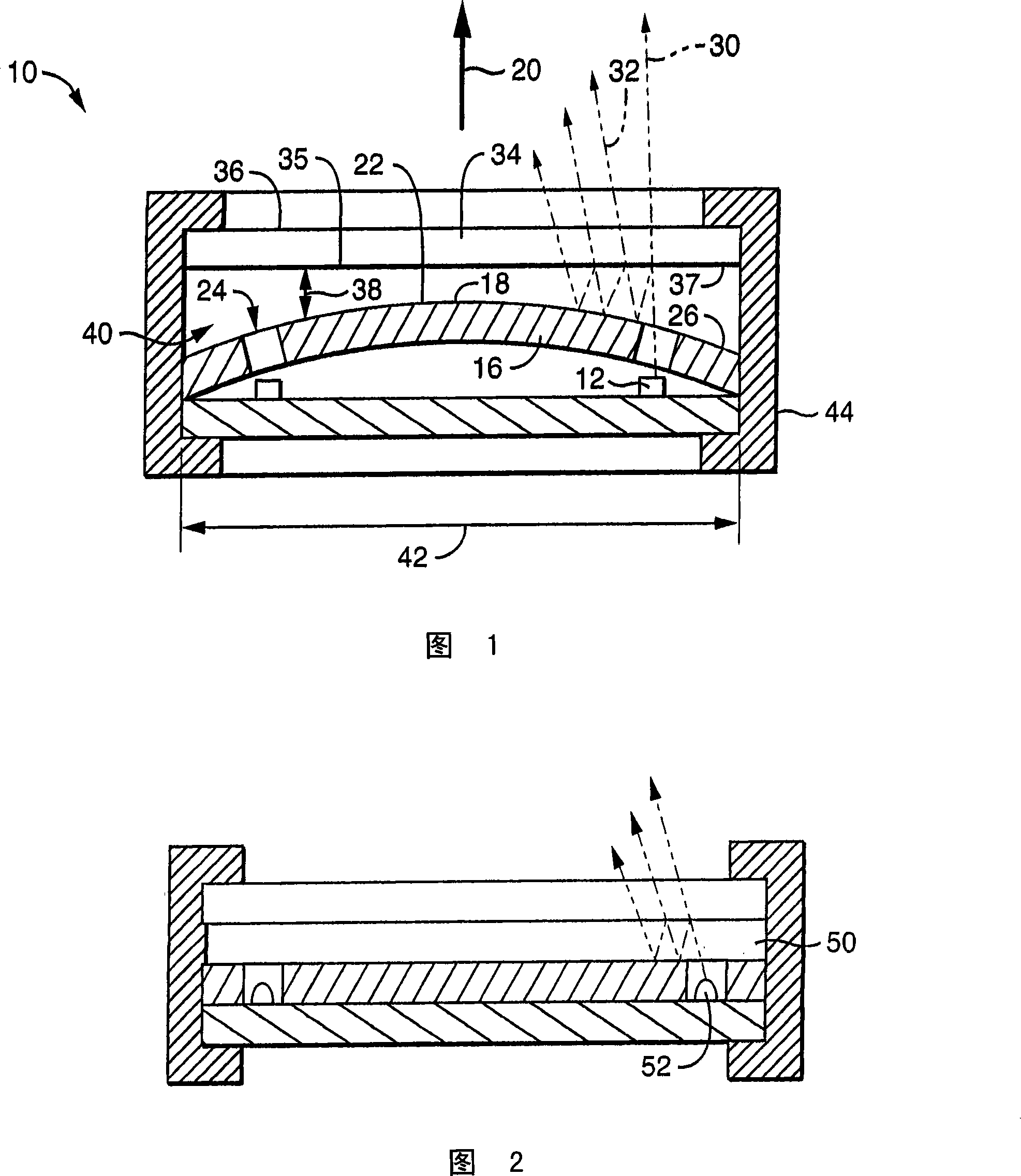 Three dimensional effect lamp assembly