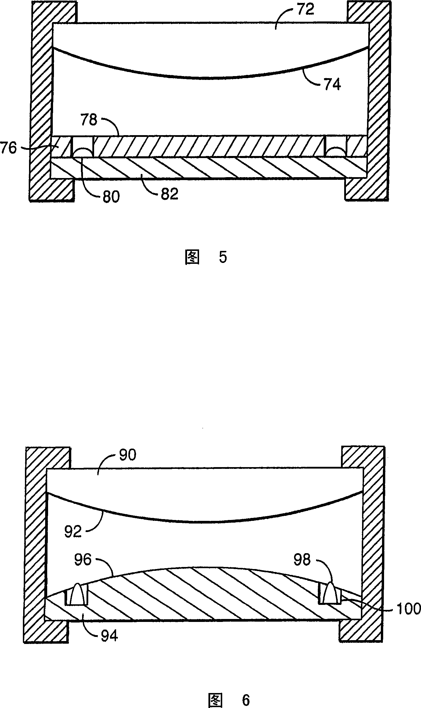 Three dimensional effect lamp assembly