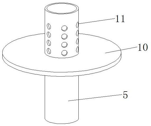 Automatic printing paper waste discharging device