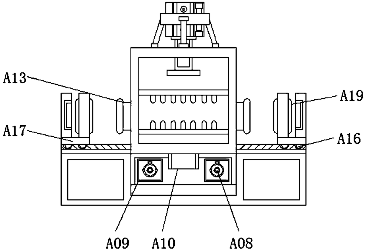 Glass fiber compressing device with ejection structures