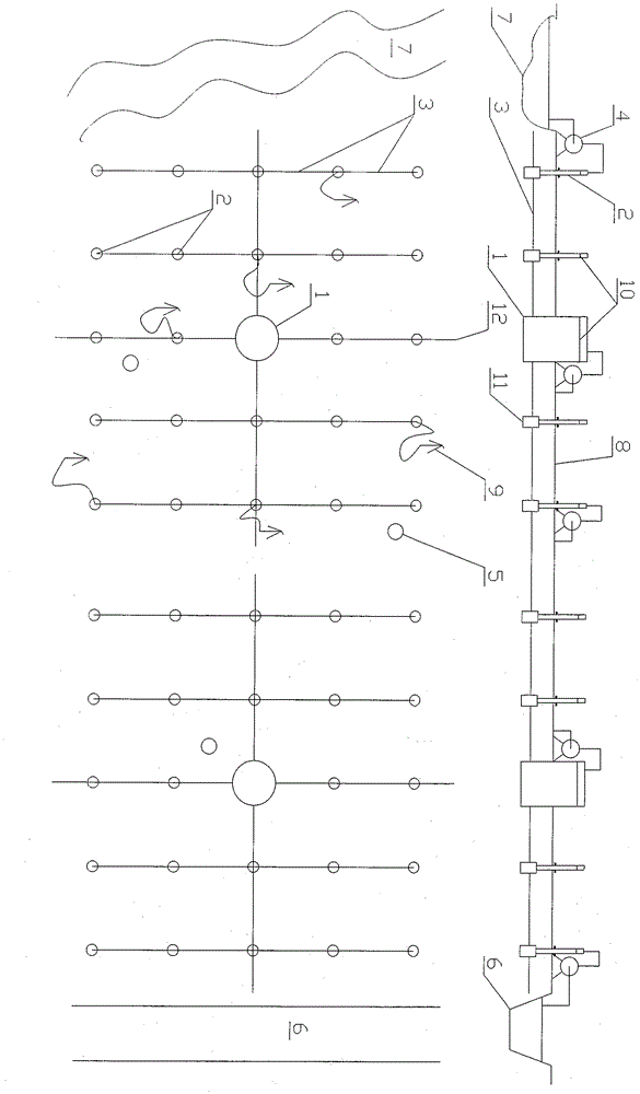 Connector high-efficiency water-saving irrigation water source system