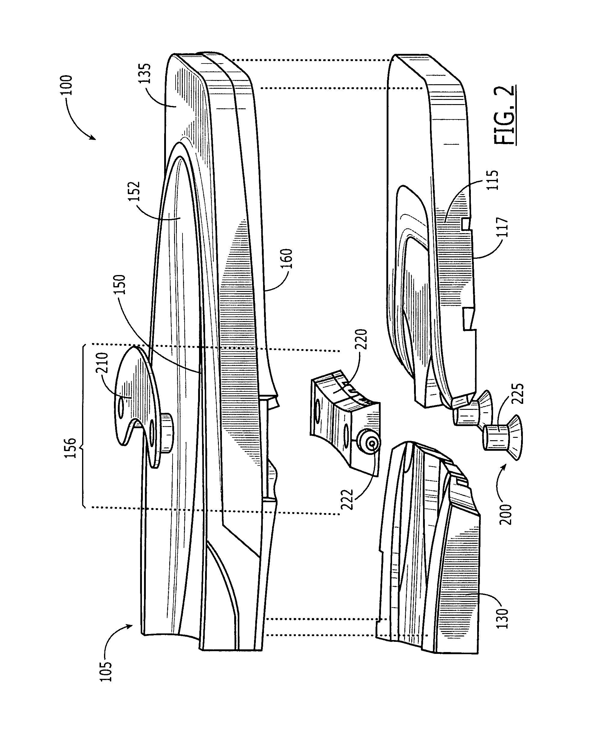 Boot binding interface system