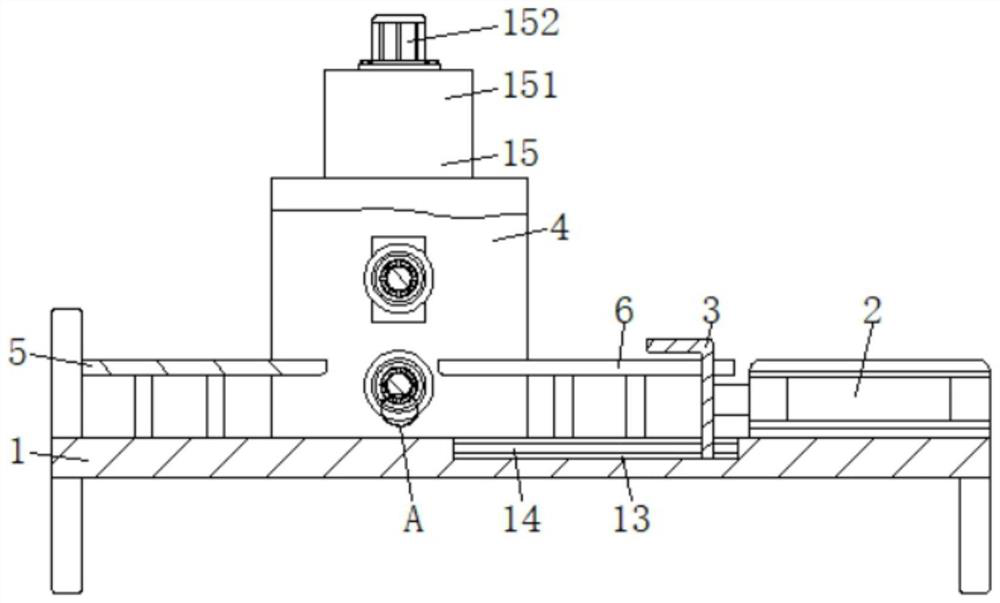 A deburring device for metal surface treatment