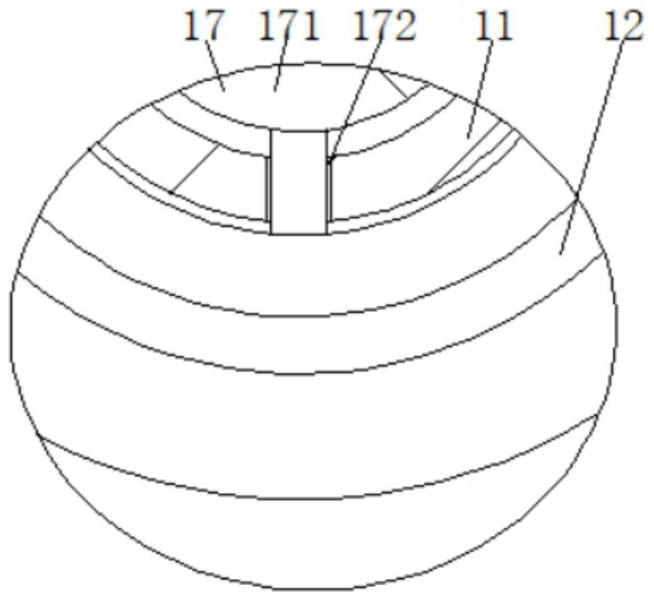 A deburring device for metal surface treatment