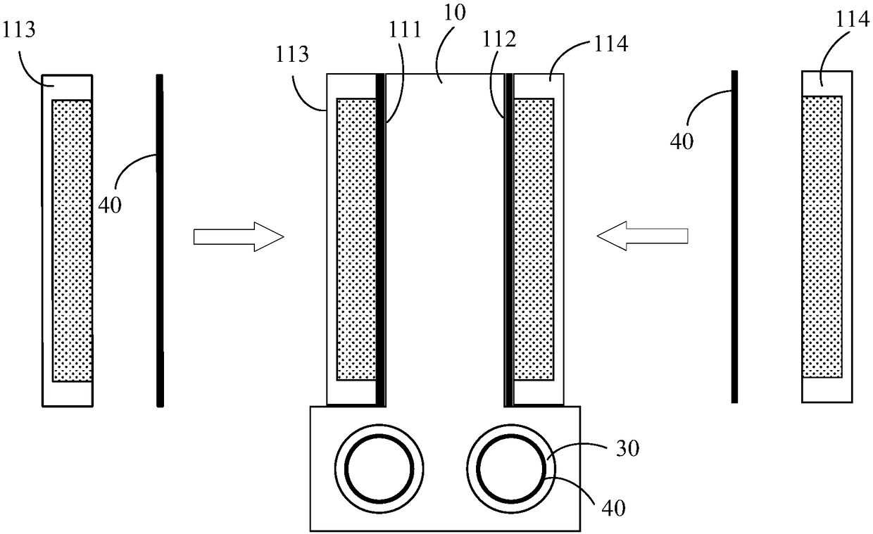 Regent preheating and reaction device and sample analyzer