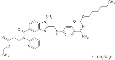 A kind of dabigatran etexilate solid lipid nanoparticles and preparation method thereof