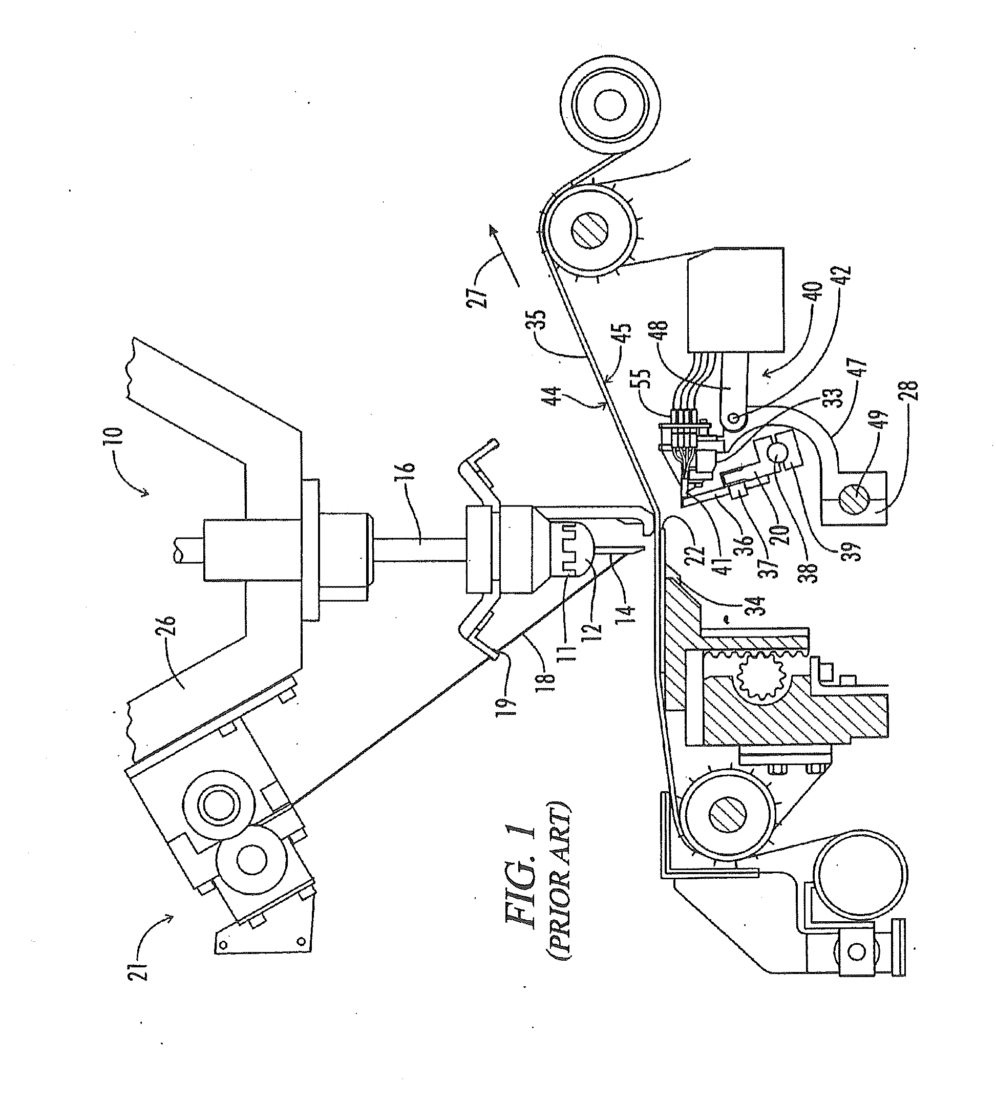 Method for Selective Display of Yarn in a Tufted Fabric with Offset Rows of Needles