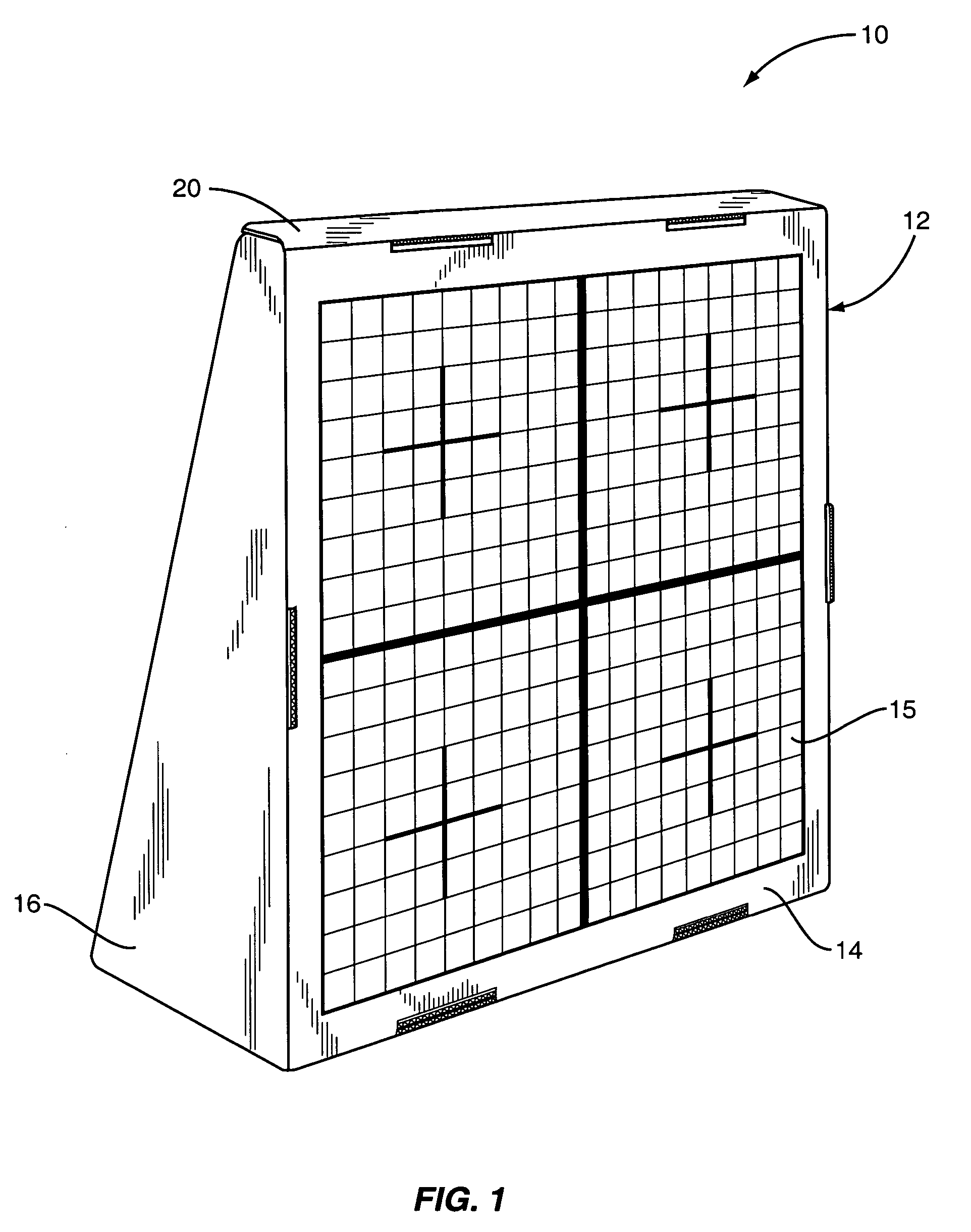 Target assembly for holding clay targets