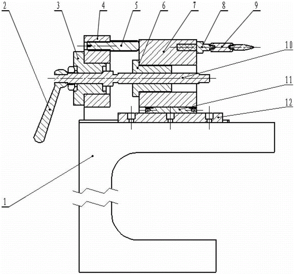 Online measurement system for measuring part deflection