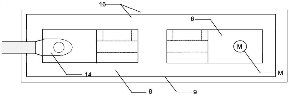 Solid solution device and method for improving strength and plasticity of in-situ synthesis aluminum matrix composite