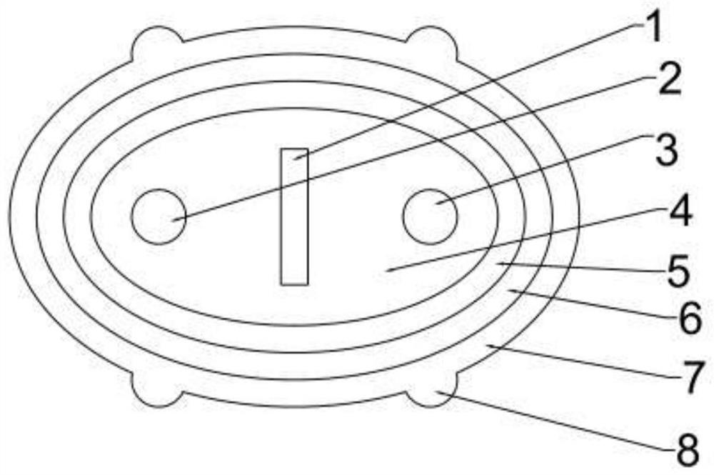 Flexible hinge photoelectric composite cable