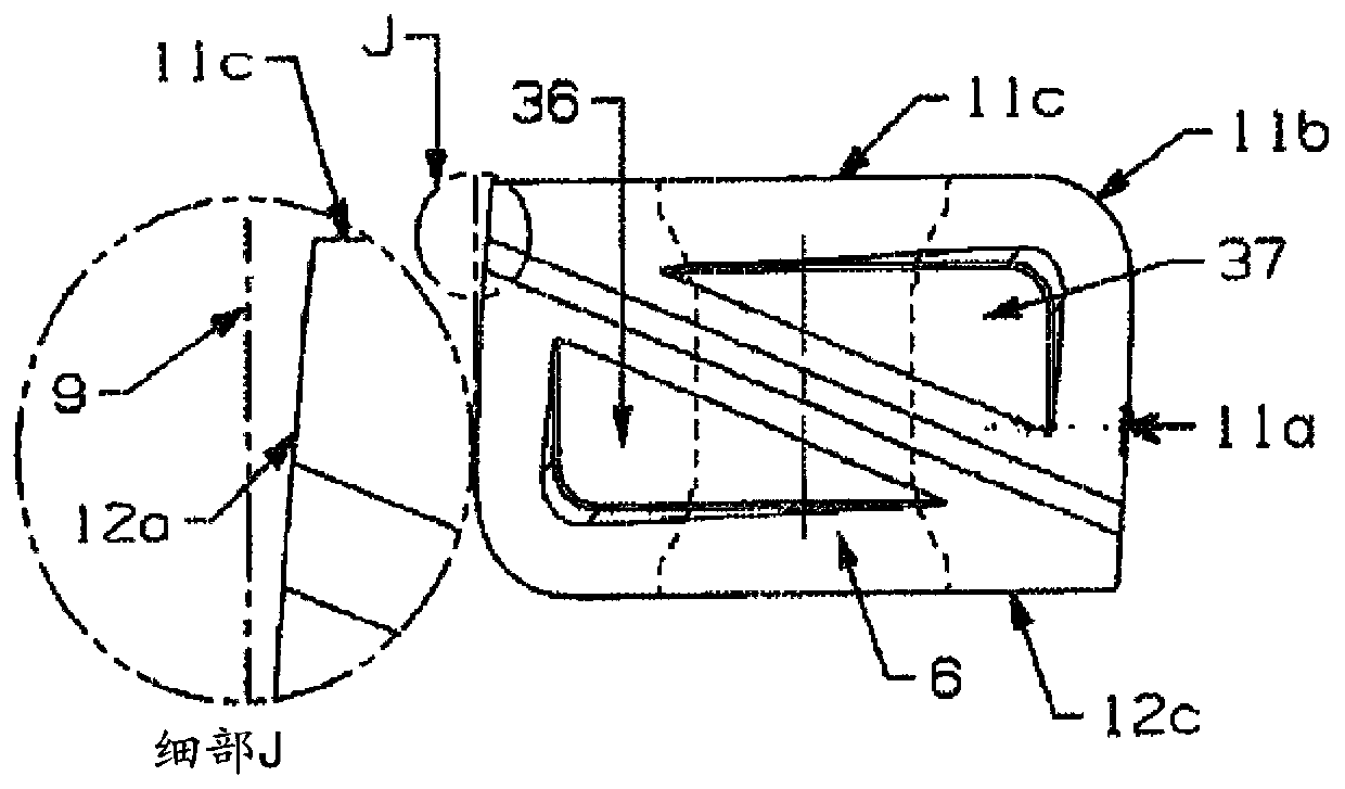 Double-sided tangential cutting insert