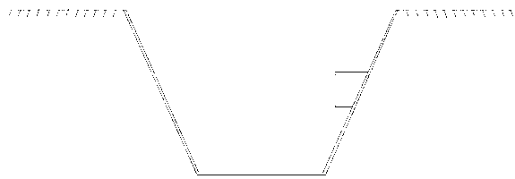 Filtering ecological concrete drainage channel