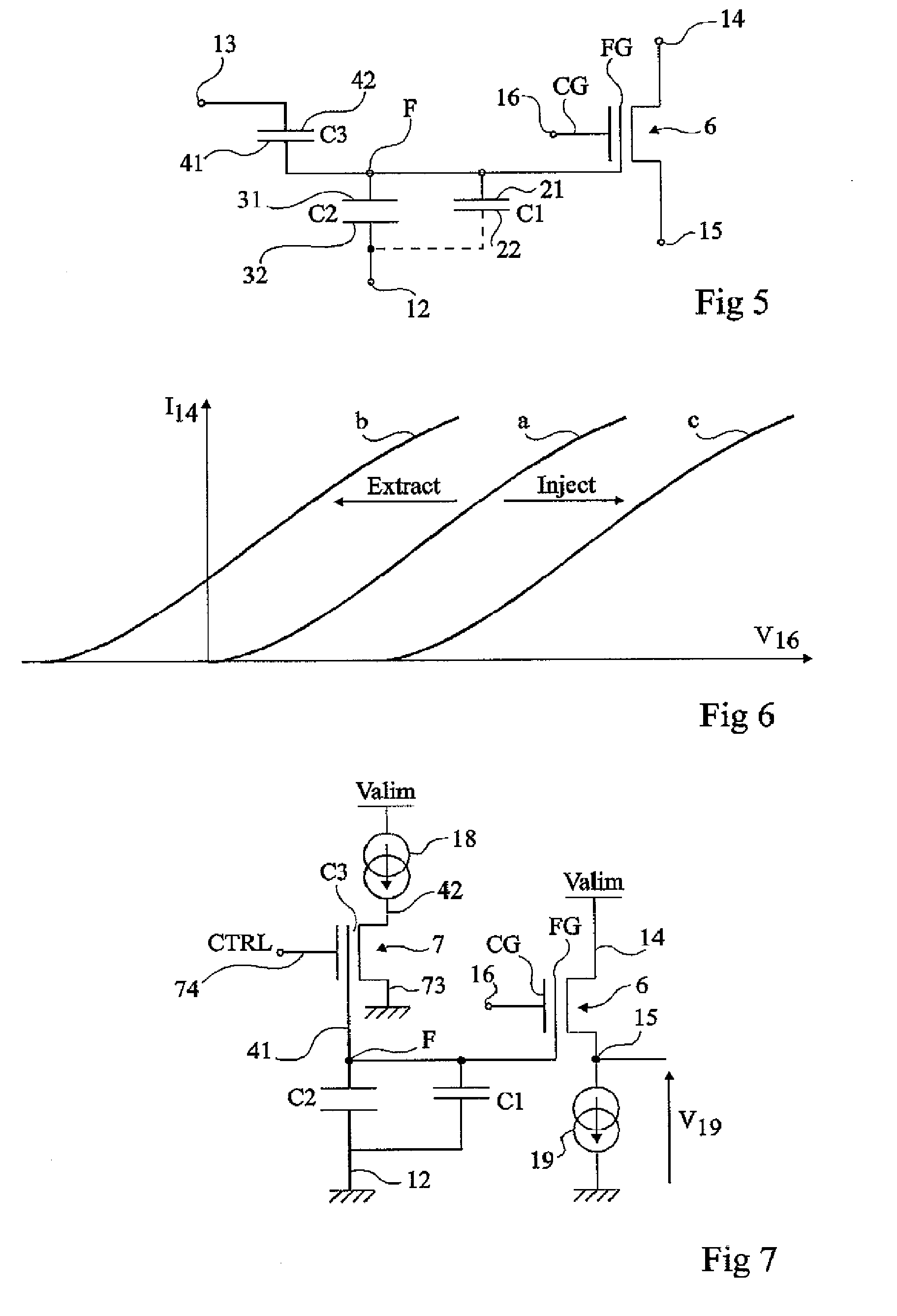 Eeprom charge retention circuit for time measurement