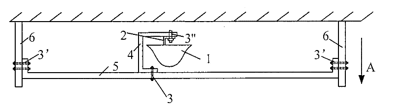 Antenna fixing device