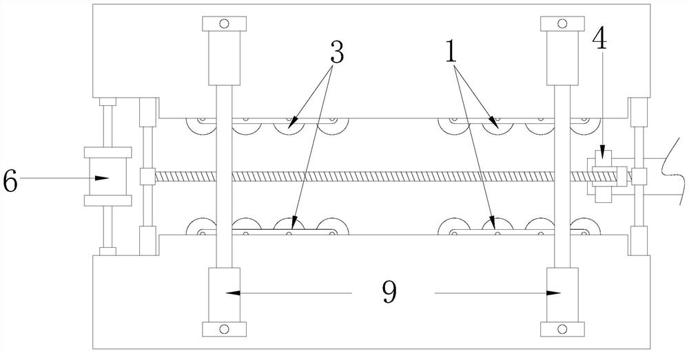 Straightening equipment for outer-coated polyethylene cables