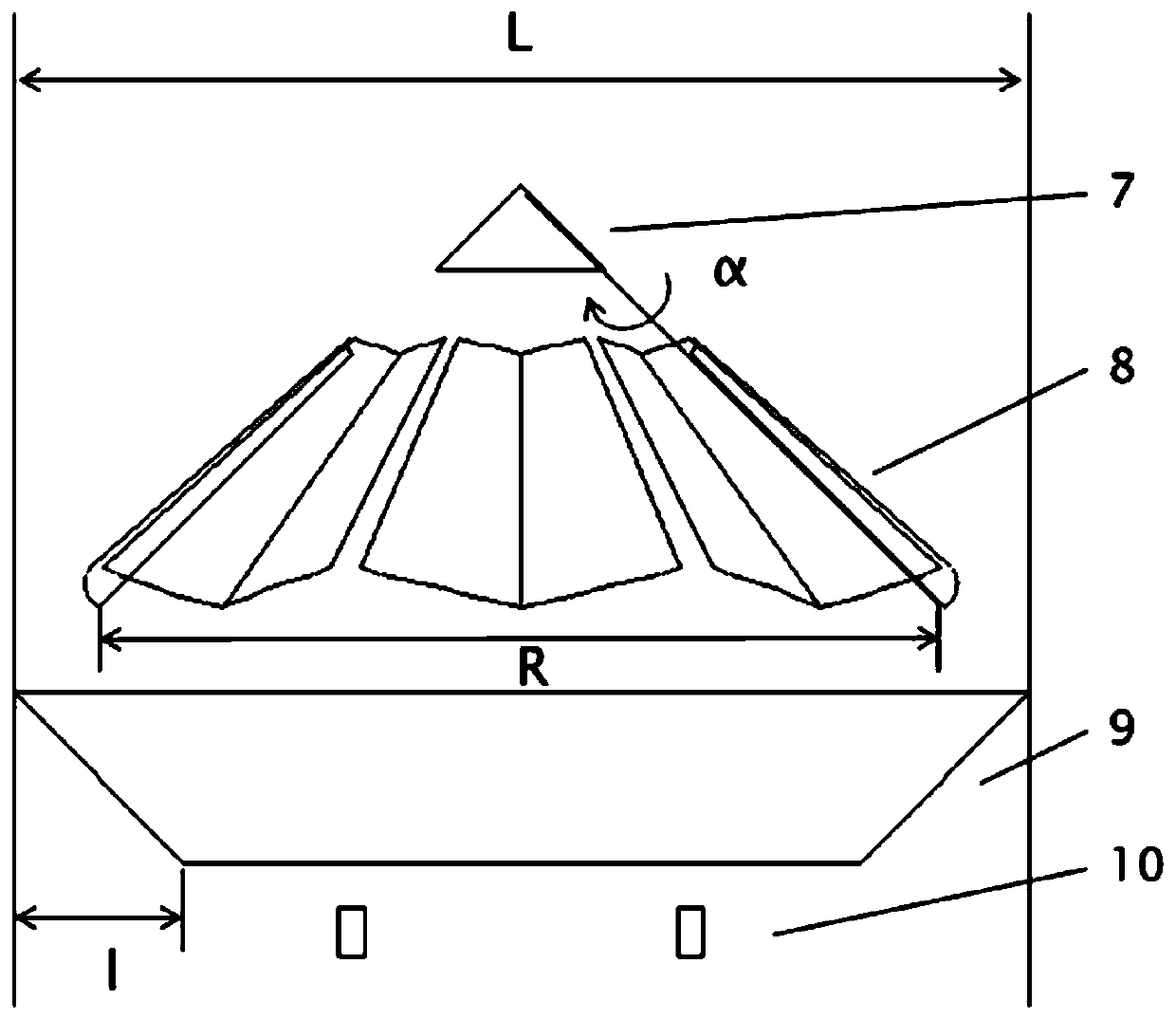 A swirl combined scr static mixer