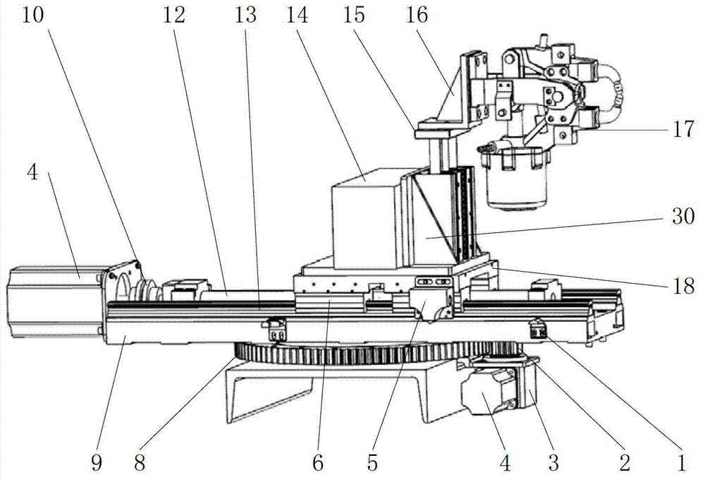 Automatic welding device for vehicle body-in-white