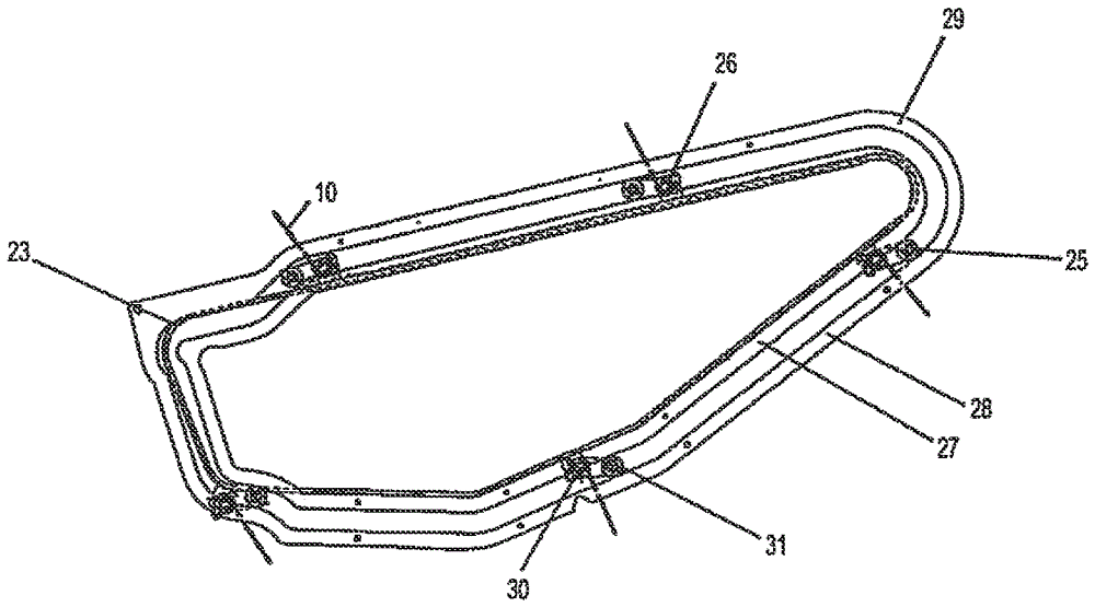 Method and device for processing wafer sandwich blocks