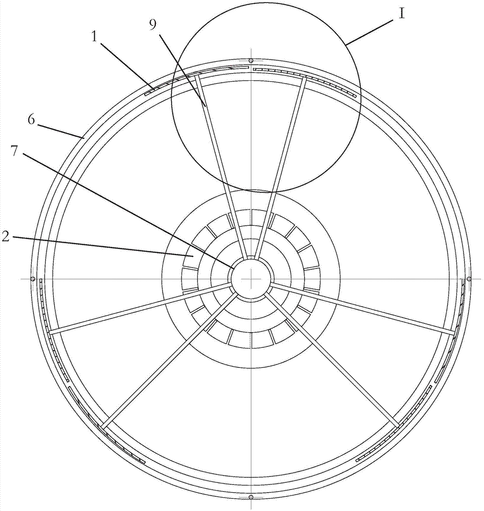 Power generation device integrating five energies of wind, water, light, magnetism and gas