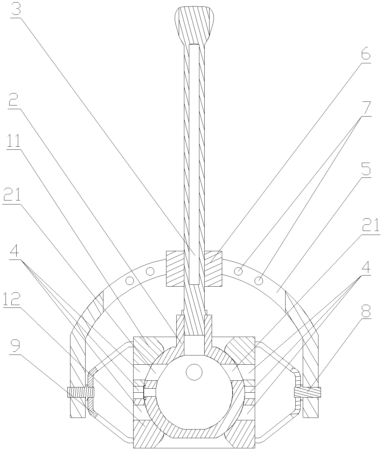 Hydraulic transmission system and reversing valve thereof