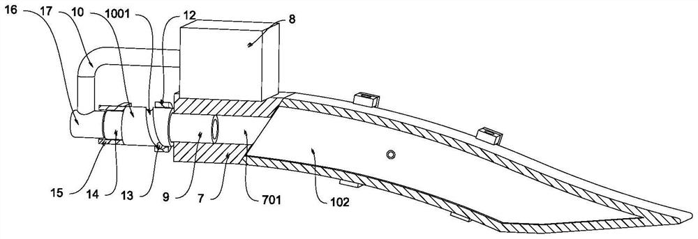 Electroplating tool convenient for mounting aircraft flap track parts and machining method thereof