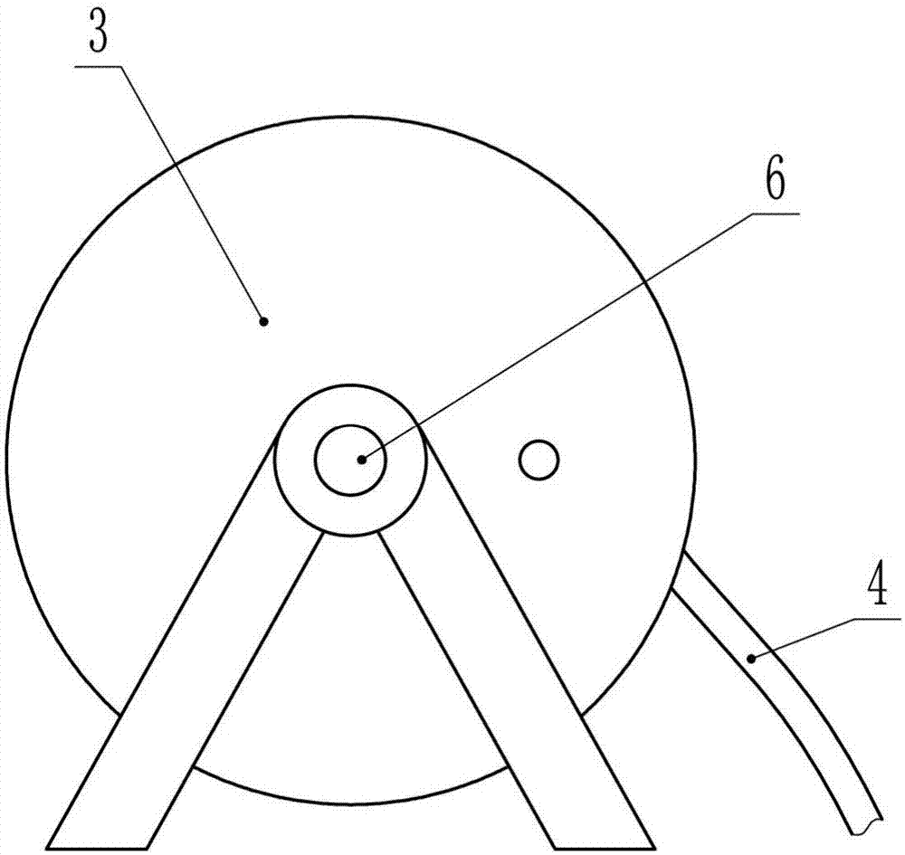 Orthopedic operation leg lifting gear