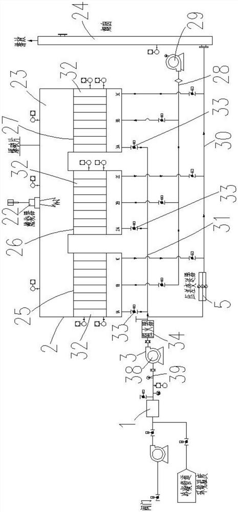 Organic waste gas treatment integrated equipment