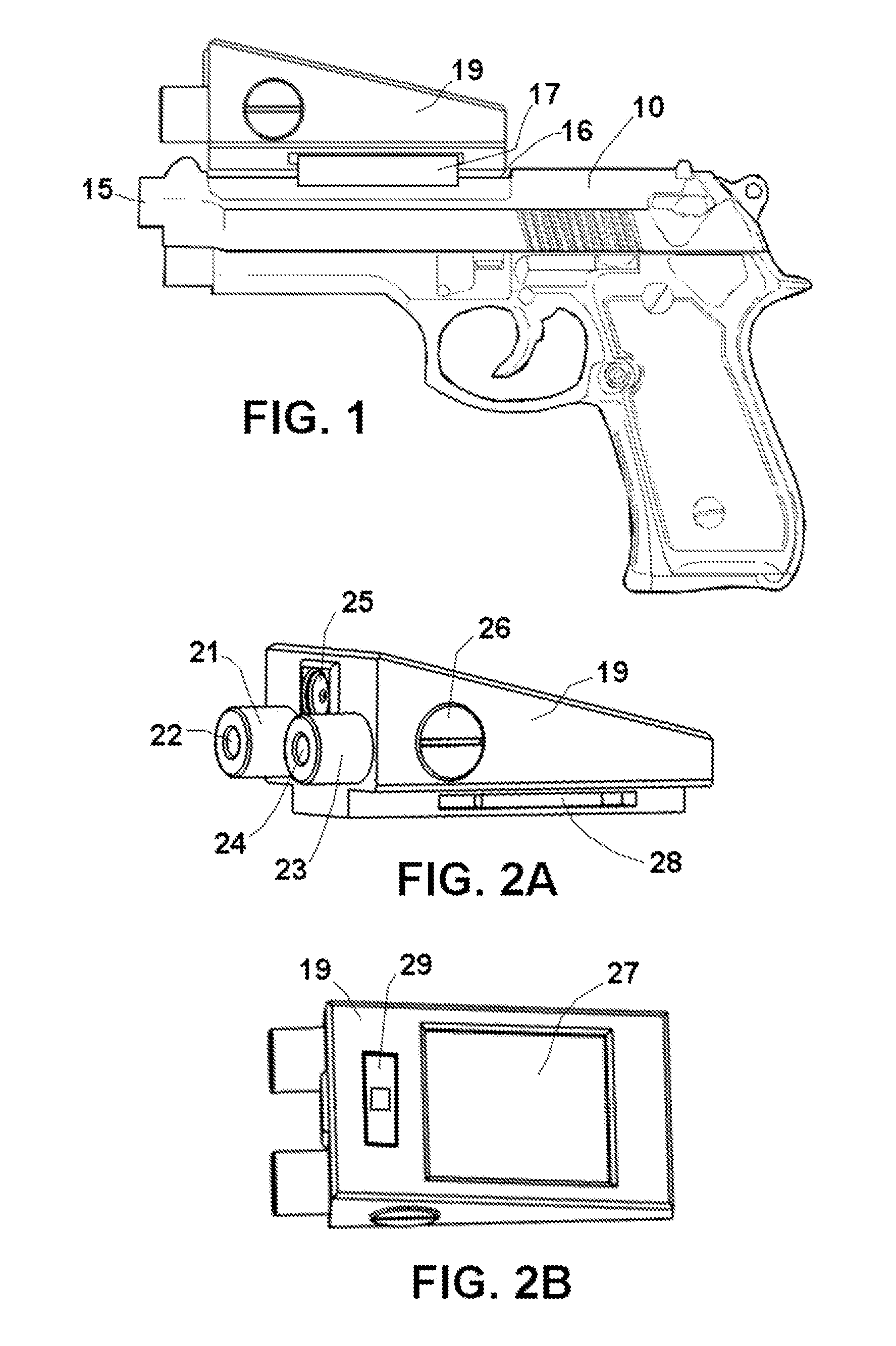 Stealth Laser Sighting System For Firearms