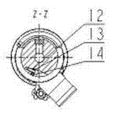 Small folding suction roller device for handkerchief paper folding machine