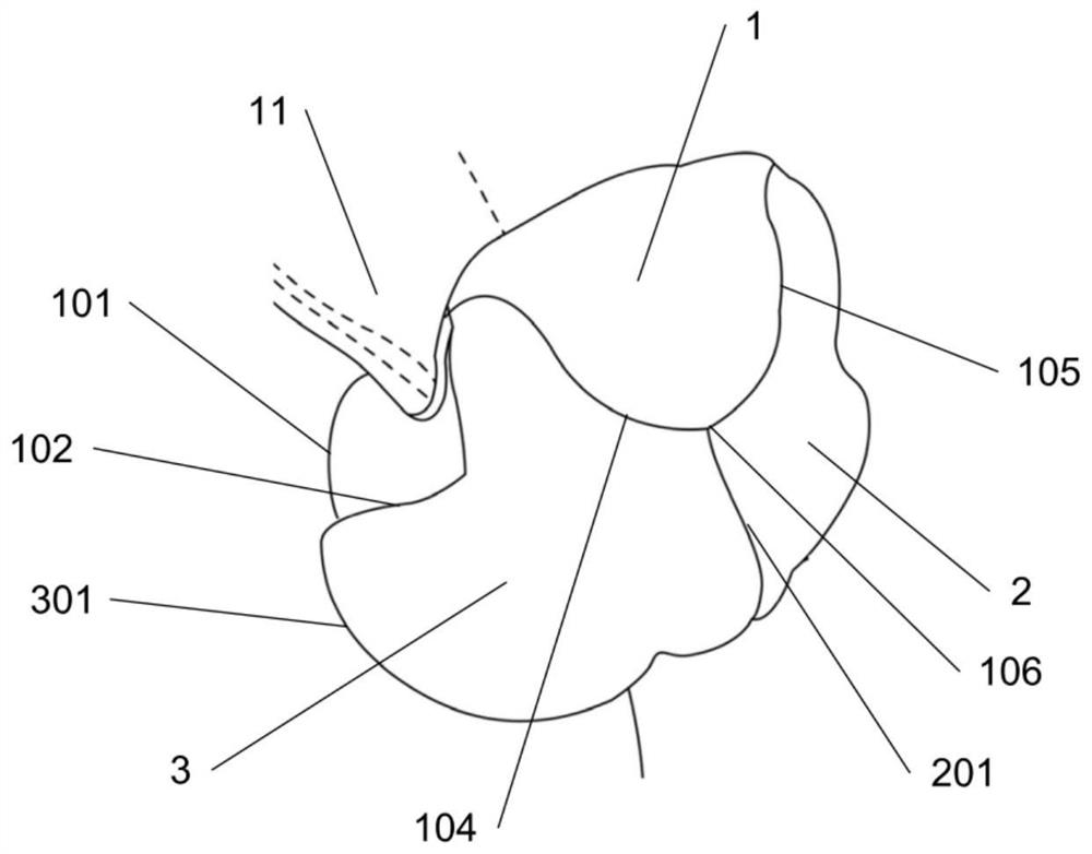 Fire-fighting glove with three-dimensional fingertip structure