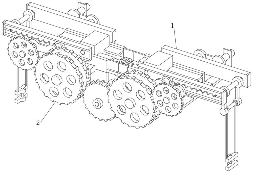 Gear demolding mechanism