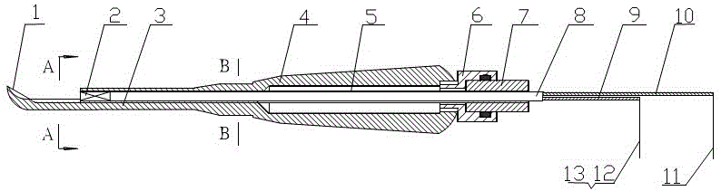 Orthopedics curette for use in minimally invasive surgery