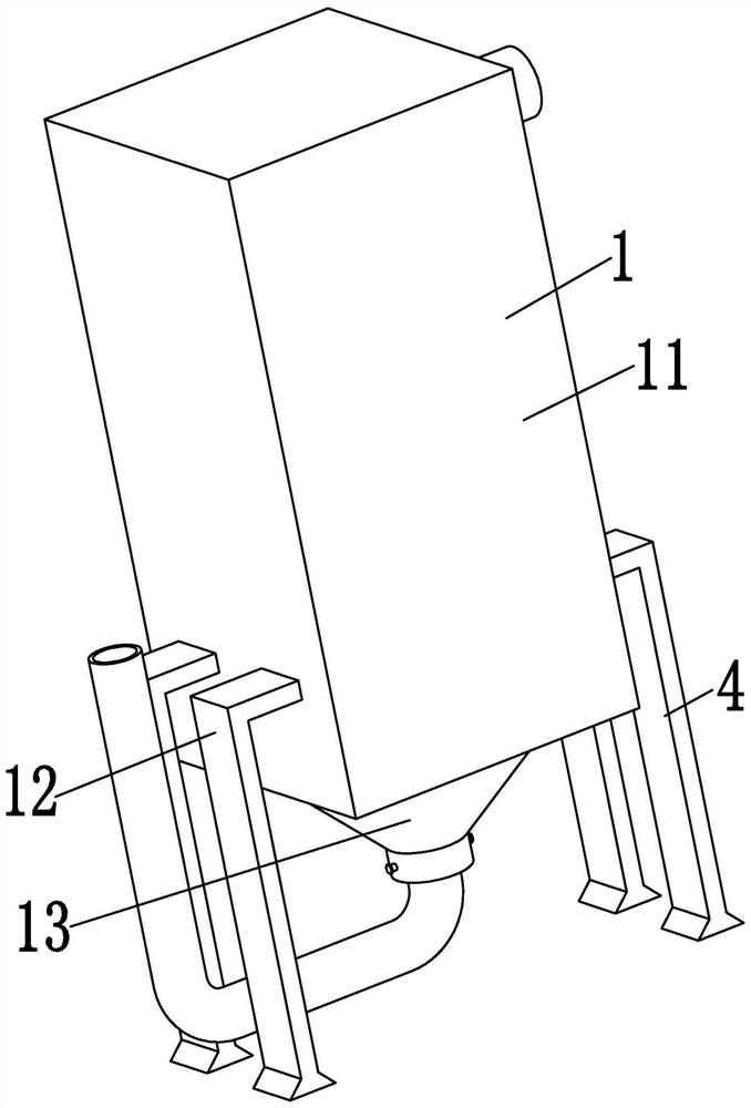 Incinerator flue gas purification treatment system and purification treatment method