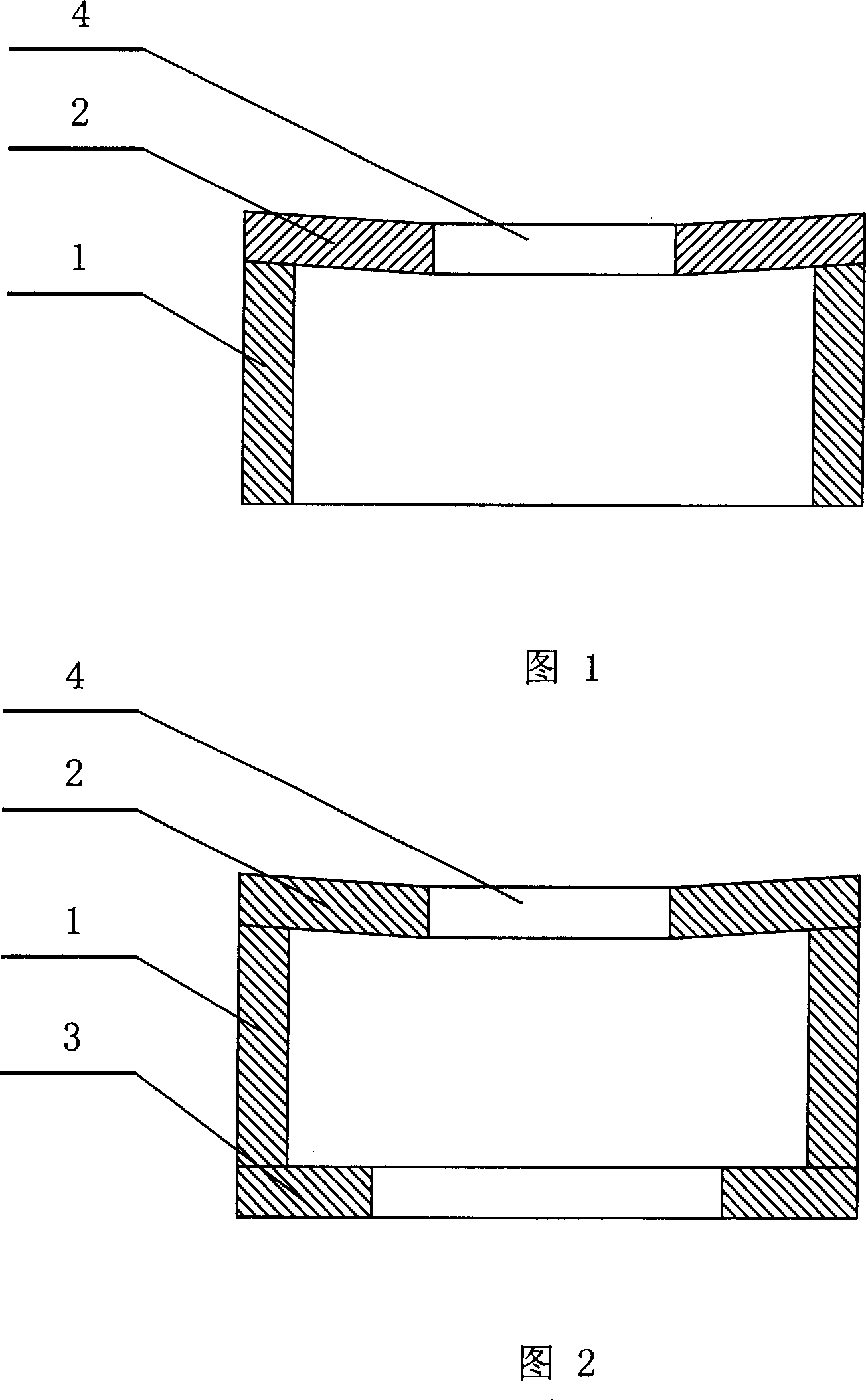 Tree and grass planting member for preventing and fixing sand