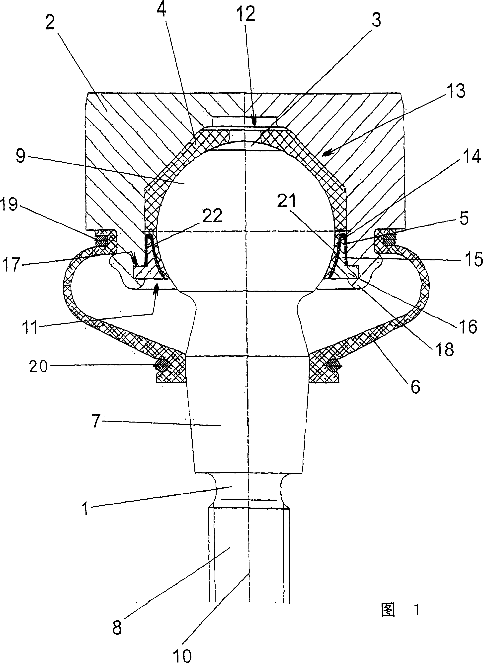 Ball-and-socket joint