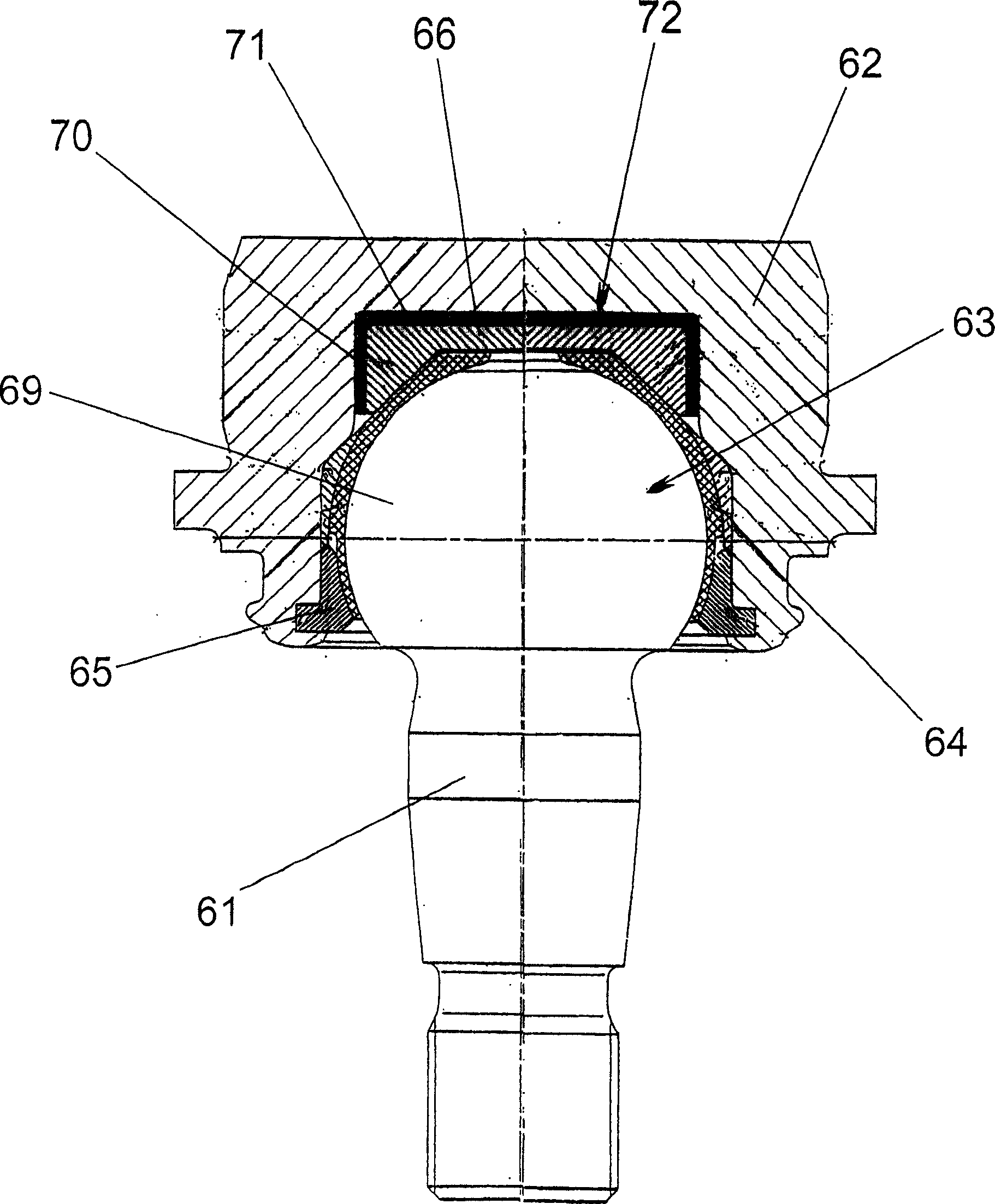 Ball-and-socket joint