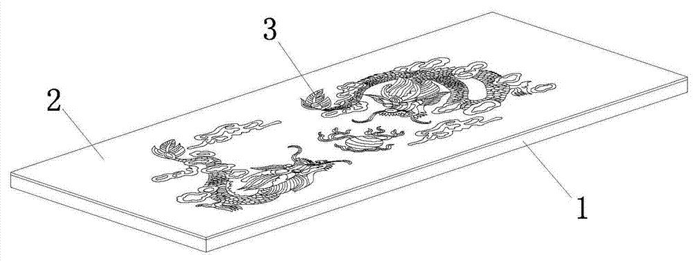 Wooden relief structure and manufacturing method