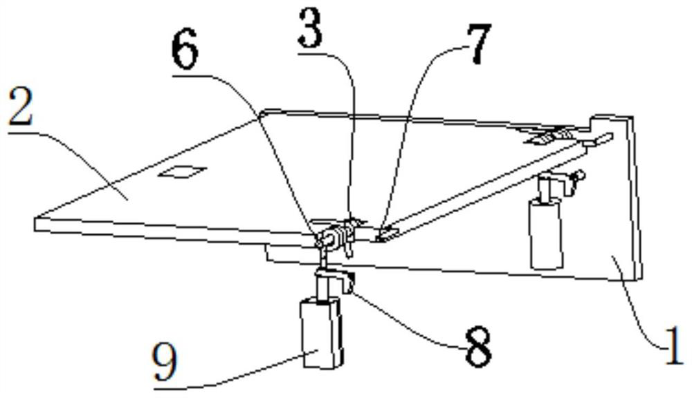 A pull back door meter box