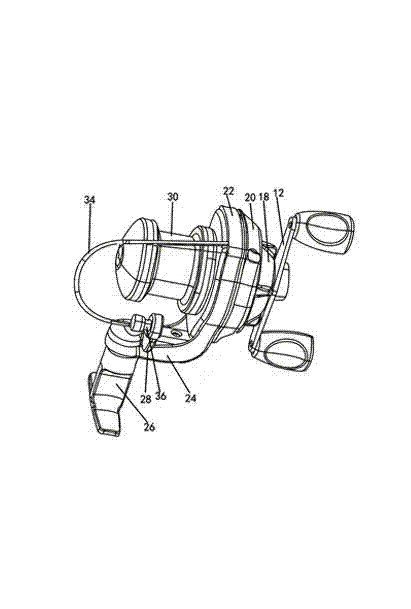 Fishing line wheel